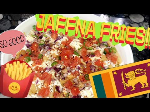 JAFFNA FRIES! STREETFOOD SRILANKAN SPECIAL!! so yummy and delicious - Jaffna Cuisine