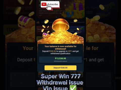 Superwin777 game real or fake | superwin777 se paisa kaise nikale | withdraw kaise kare | Lucky win