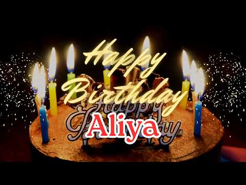 ALIYA Birthday Song | USA Birthday Song For Girls | Comment Your Name For Song