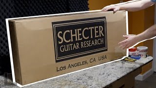 Video thumbnail for Schecter Sent Me a Mystery Guitar! | Unboxing, Review + Demo | Schecter PT Fastback Goldtop T-Style by The Trogly's Guitar Show
