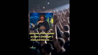Dream Girl 2 | Why Ayushman Khurana plays girls role in this movie 😂 ? #dreamgirl #PreetaM #Shorts