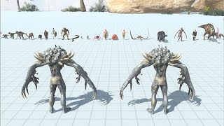 2 Weakest Unit from all Faction VS 2 Boss - Animal Revolt Battle Simulator