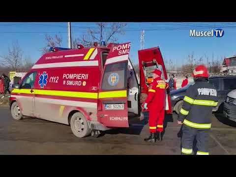 Jurnal MUSCEL TV 14.01.2022 Accident Poiana Lacului - 3 persoane au ajuns la spital