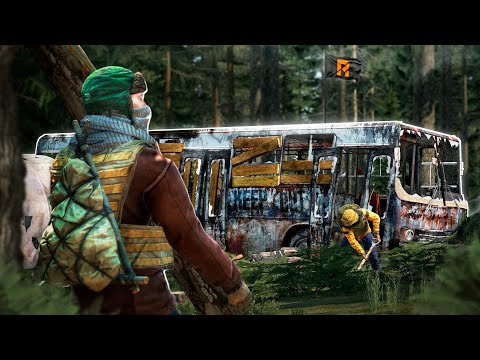 An abandoned bus became our shelter amidst the apocalypse.