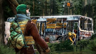 UM ÔNIBUS ABANDONADO SE TORNOU O NOSSO ABRIGO EM MEIO AO APOCALIPSE