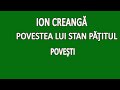 Povestea Lui Stan Păţitu Ion Creangă