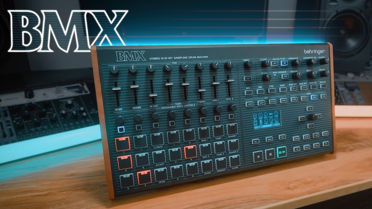 Behringer BMX: The 80s Drum Machine That Brings Timeless Grooves Back to Life - YouTube