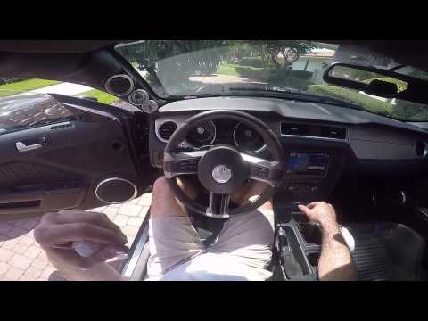 Install Aluminum one-piece driveshaft on 2012 GT 500
