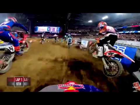 GoPro: Ken Roczen Wins 2020 Glendale Supercross triple crown - Main Event 1 & 3 highlights