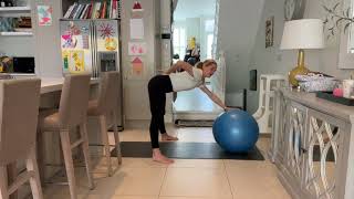 27 Min Lower body & Abs with Swiss ball