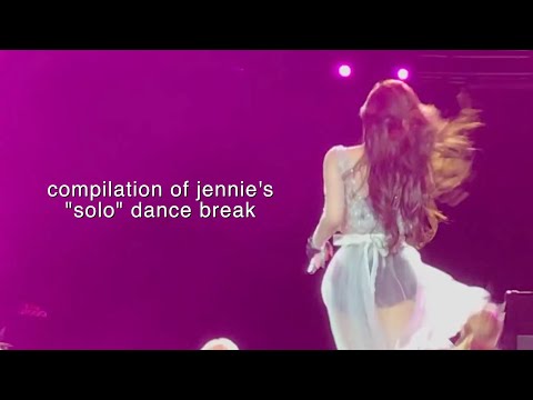 compilation of jennie's "solo" dance break