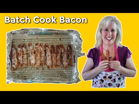 Can You Freeze Cooked Bacon? YES! Batch Cook Bacon in Oven On Rack