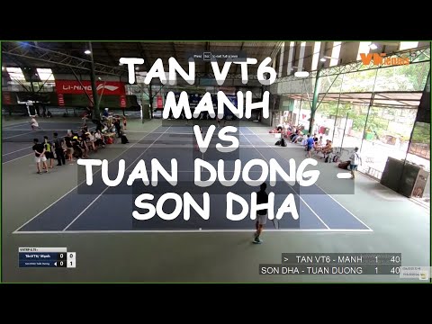 Tan Vt6 - Manh 🆚 Tuan Duong - Son Dha 🎾 Vntennis - Double - Vt6