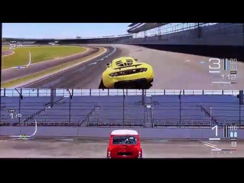 Hennesey Venom GT vs  1965 Mini Cooper S