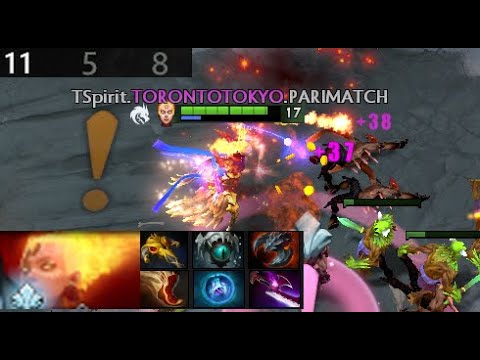 TORONTOTOKYO - Lina | Team Spirit vs Virtus Pro  (game 3) Playoff| The International 2021