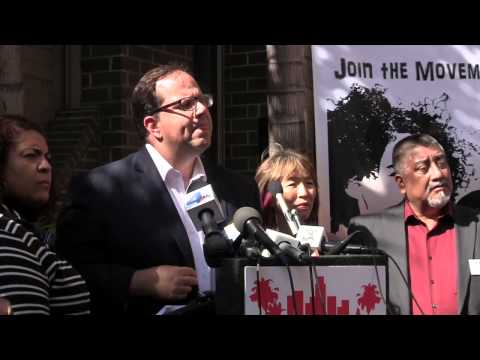 Alex Caputo-Pearl press conference