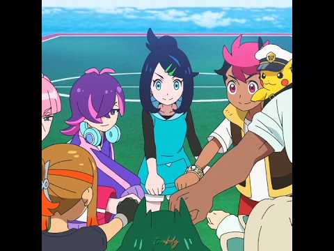 Rising Volt Tacklers reunites | Pokémon Horizons Episode 100 #shorts #anime #pokemon