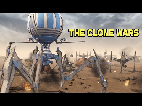 Ultimate STAR WARS Mod: CIS Battle Droids vs Clone Troopers! - Men of War: Assault Squad 2