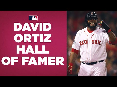 Red Sox DH David Ortiz elected to Hall of Fame! (Big Papi's Career Highlights)