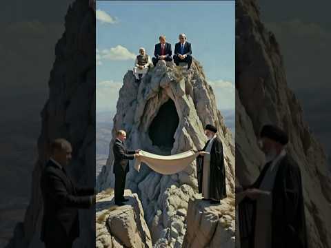 Trump Falls in Deep Pit While Modi & Benjamin Succeed! 😂🪂💥#funny #shorts #modi