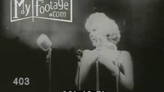 MARILYN MONROE NEWSREEL FOOTAGE