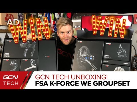 GCN Tech Unboxing: NEW FSA K-Force WE Groupset