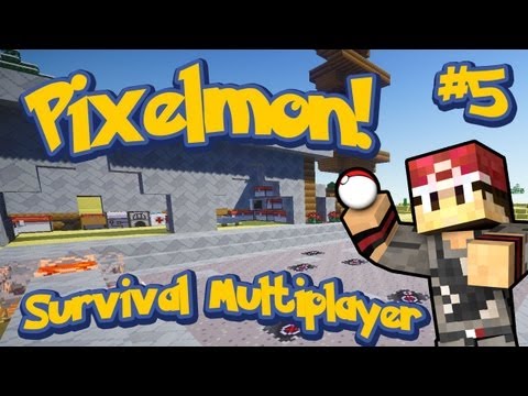 Pixelmon Survival Multiplayer Episode 5 - Pokeball Production! w/LittleLizardGaming
