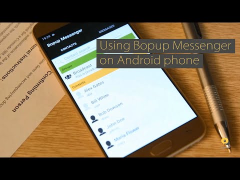 Bopup Messenger: In-house IM video thumbnail