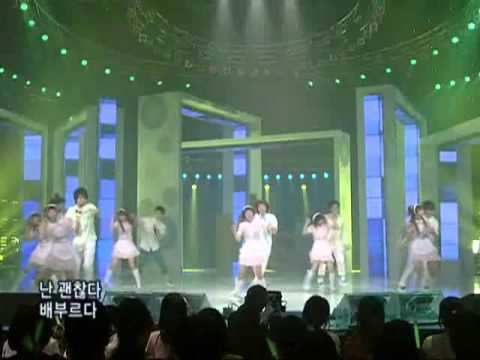 Superjuiorhappy - Cook-King @SBS Inkigayo 인기가요 20080706