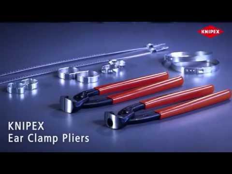 Knipex žiedų užspaudimo replės (10 99 I220) video