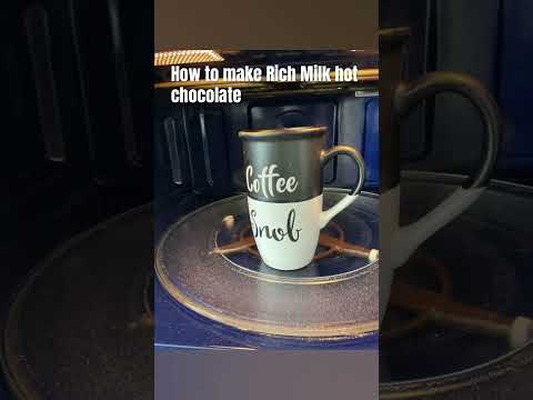 Rich milk hot chocolate