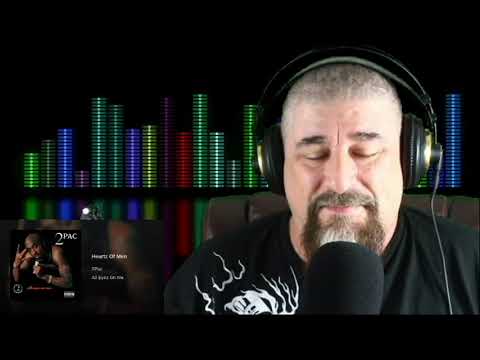 Metal Biker Dude Reacts - Tupac Heartz Of Men REACTION