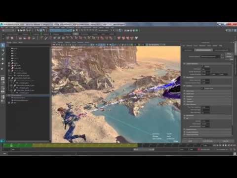 Autodesk Maya - adaptive aero solver in bifrost video