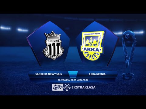 FIFA 18 - Mecz Fortuna 1 Ligi Sandecja Nowy Sącz vs Arka Gdynia