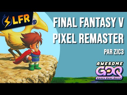 Final Fantasy V Pixel Remaster en 3:00:37 (Any% Cutscene Remover + Omega Super Boss) [AGDQ2024]