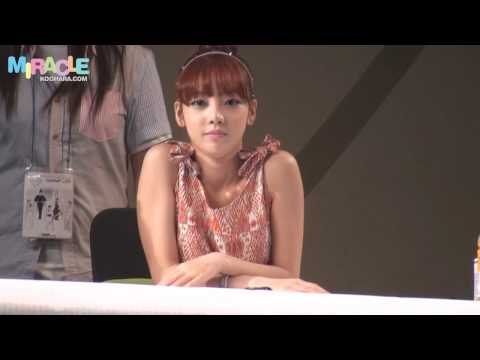 KARA HARA サイン会 fanmeeting in Yongsan 120902