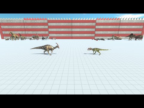 🦕 Herbivore Dino Team VS 🦖 Carnivore Dino Team - Animal Revolt Battle Simulator