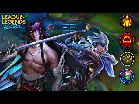 ESSE É O TIPO DE MATCHUP QUE CAI CONTRA MIM NO MID😔 / YONE VS RIVEN- LOL WILD RIFT
