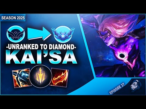 I'M PLAYING SO WELL WITH KAI'SA! - Unranked to Diamond | League of Legends
