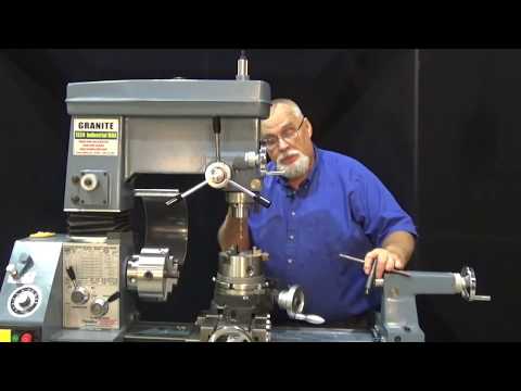 Part of a video titled Rotary Table - Uses & Benefits - Smithy Granite Bench Top Machine ...