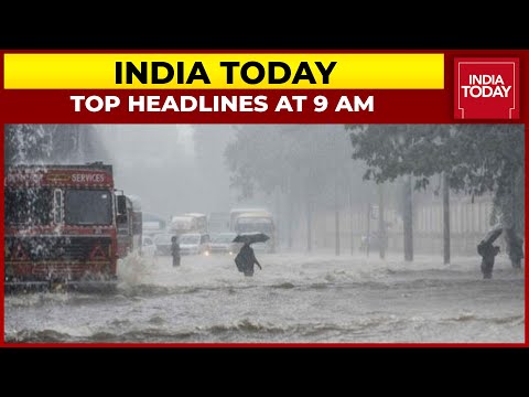 Top News Headlines At 9 AM | Delhi Drowns After Incessant Rains Lashes Capital | September 2, 2021