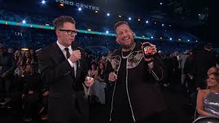 Bobby Bones and Keith Urban Backstage (Live from the 60th ACM Awards)
