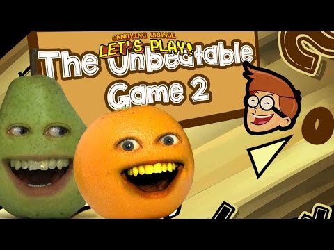 Annoying Orange - AO & Pear Play THE UNBEATABLE GAME!