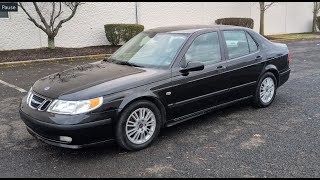 4K Review 2005 Saab 9-5 Sedan Virtual Test-Drive & Walk-around