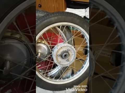 Simson Felgen polieren