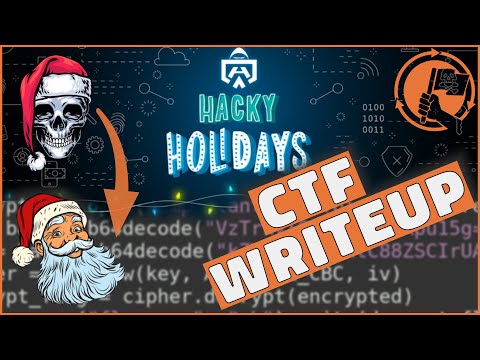 How to REVERSE ENGINEER and HACK weak encryption - "SantaGoga" challenge [Capture The Flag Writeup]