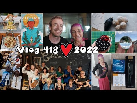 Vlog 418/22 - rozhlas, Zibura, koule a pouzdro na ní, salát a Kulíci