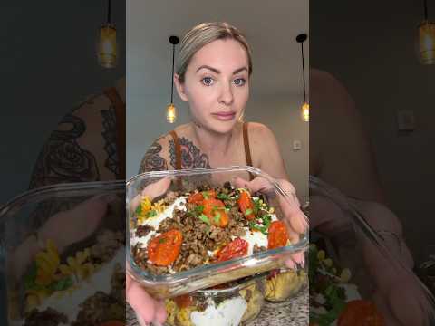 Anna Paul's Viral Turkish Pasta.. but macro friendly and meal prep friendly 🔥🔥