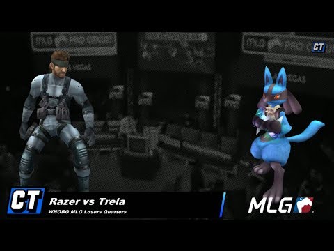 WHOBO MLG - Trela vs Razer - Losers Quarters - SSBB
