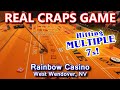 I LOVE PLAYING CRAPS! - Live Craps Game #60 - Rainbow Casino, Wendover, NV - Inside the Casino